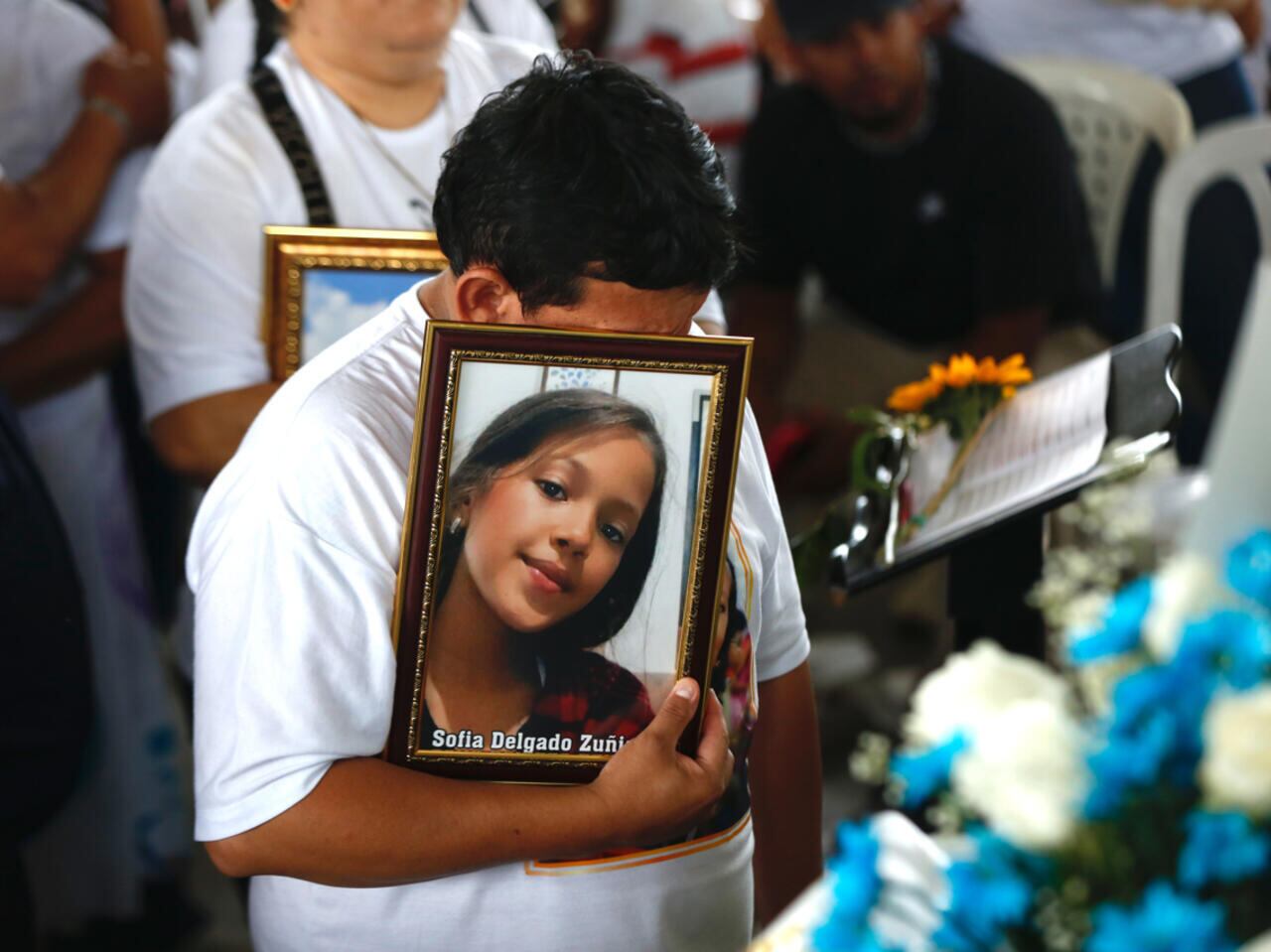 Sepelio de Sofía Delgado en Candelaria - Valle / Foto: Alcaldía de Candelaria