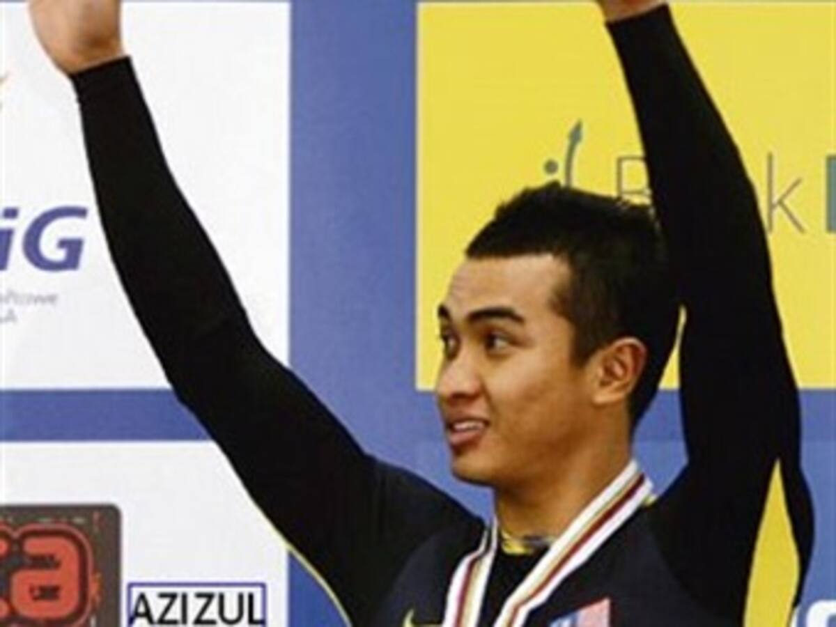 El Malayo Awang y la italiana Bronzini se coronarón campeones del Gran Caracol de Pista