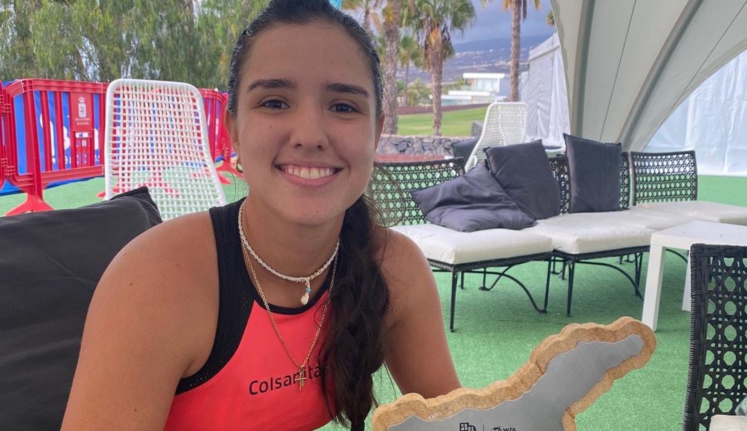 Camila Osorio, subcampeona del WTA 250 de Tenerife