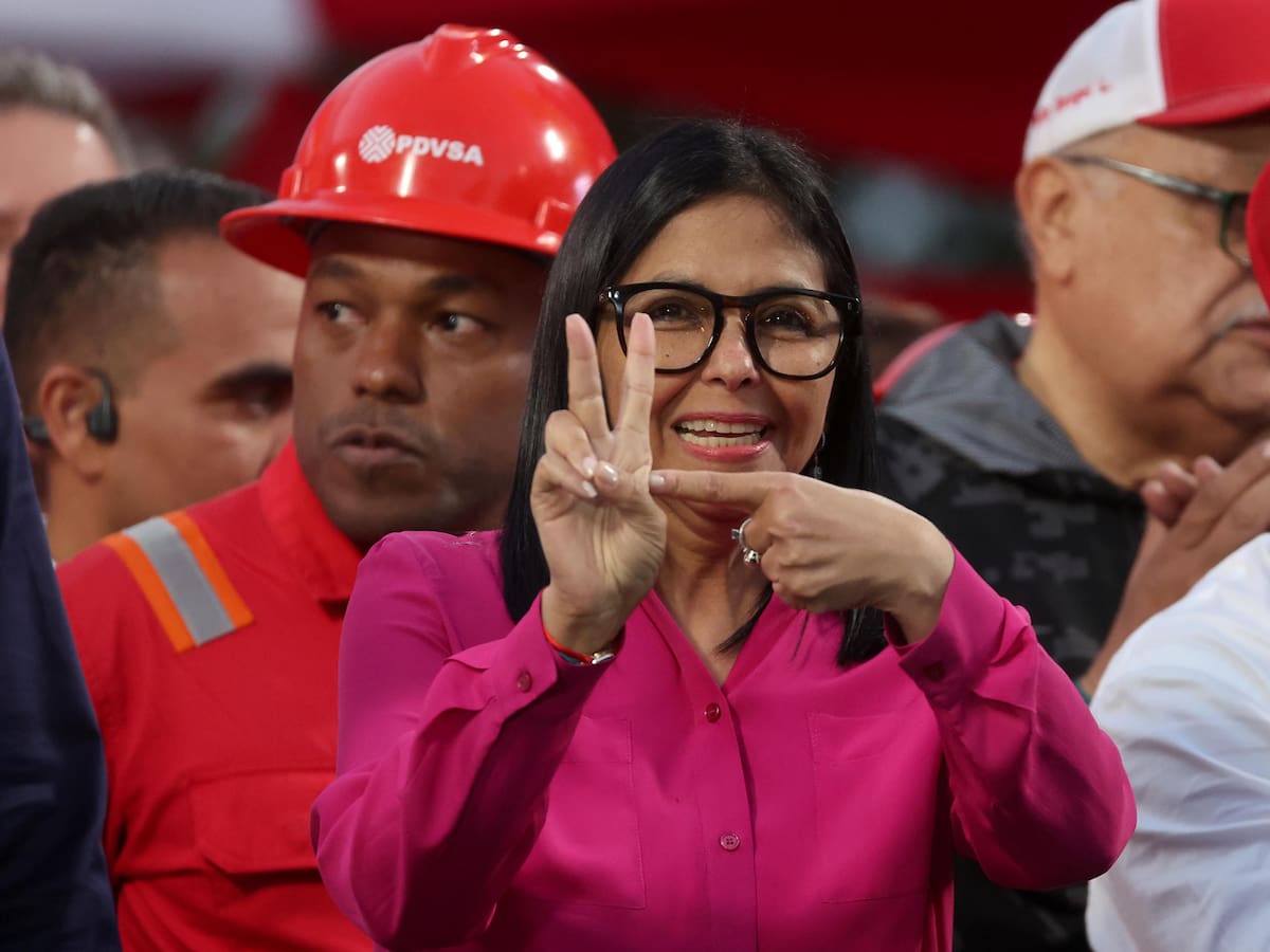 Delcy Rodríguez dice que viajará a Estados Unidos “en algún momento”