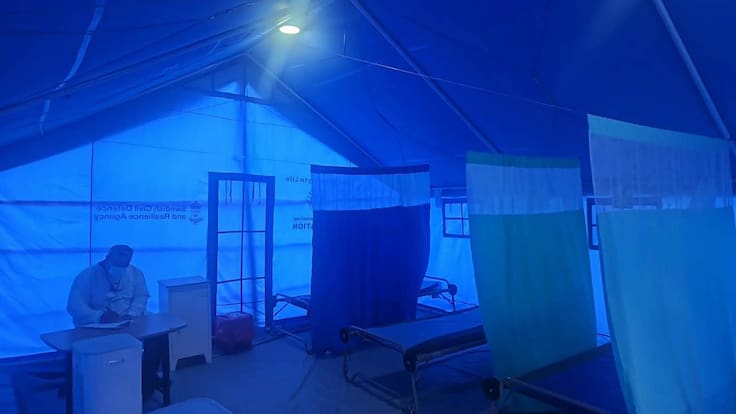 Secretaria de salud del Quindío sobre la red tras terremoto