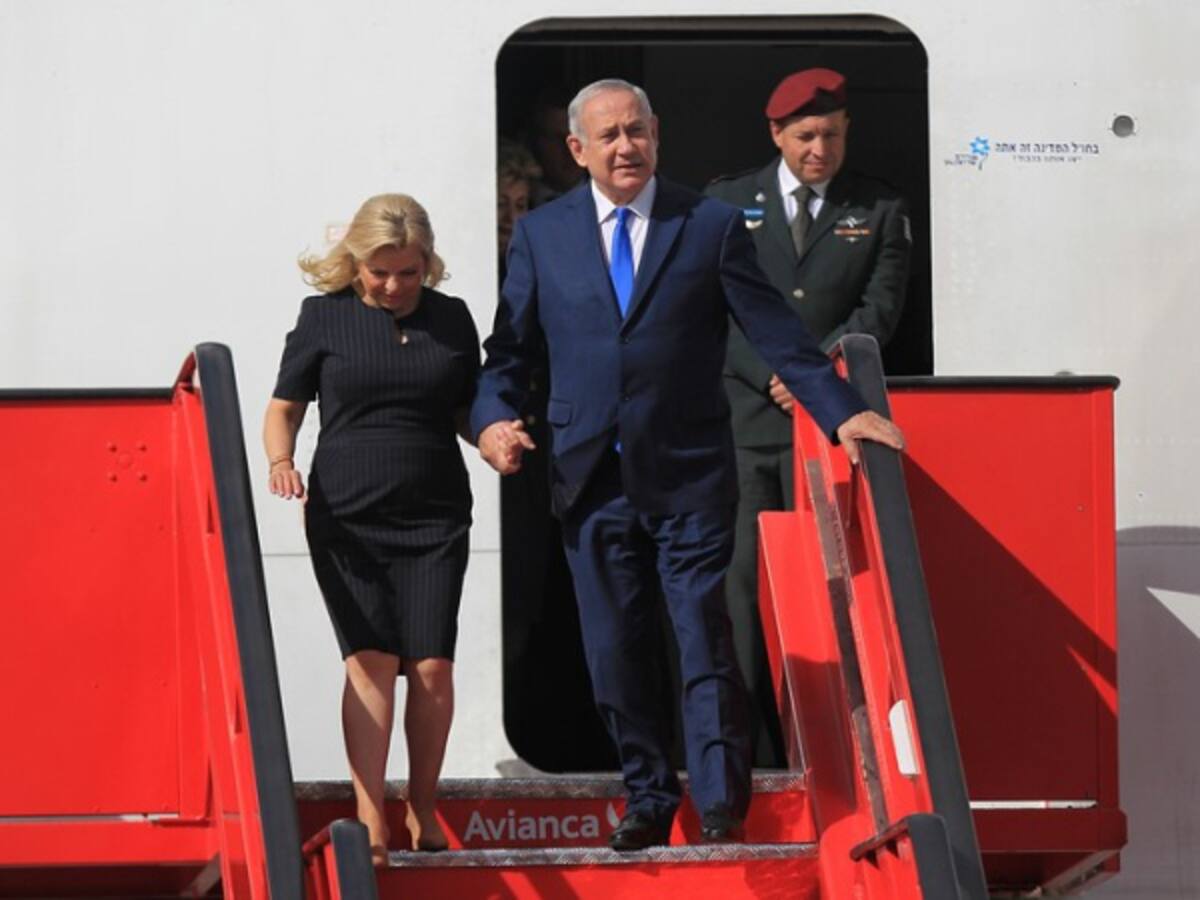 Benjamin Netanyahu ya está en Colombia