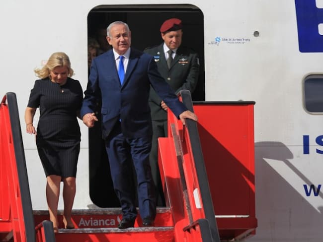 Benjamin Netanyahu ya está en Colombia