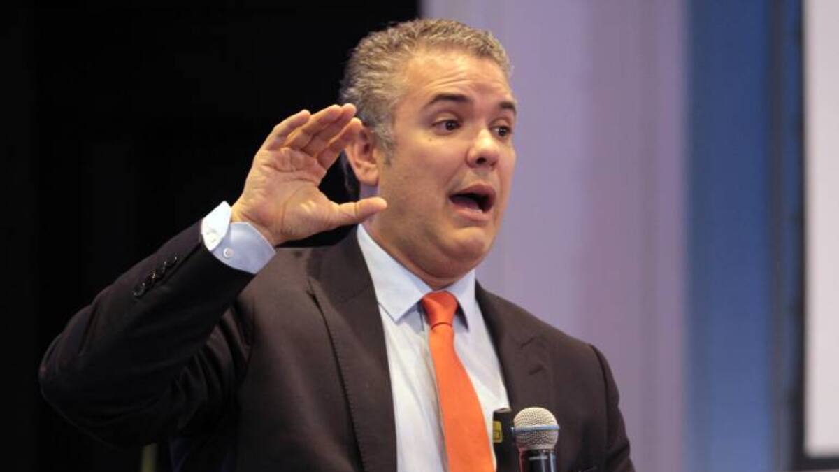 El país está cerca de tener una mujer presidente: presidente Iván Duque