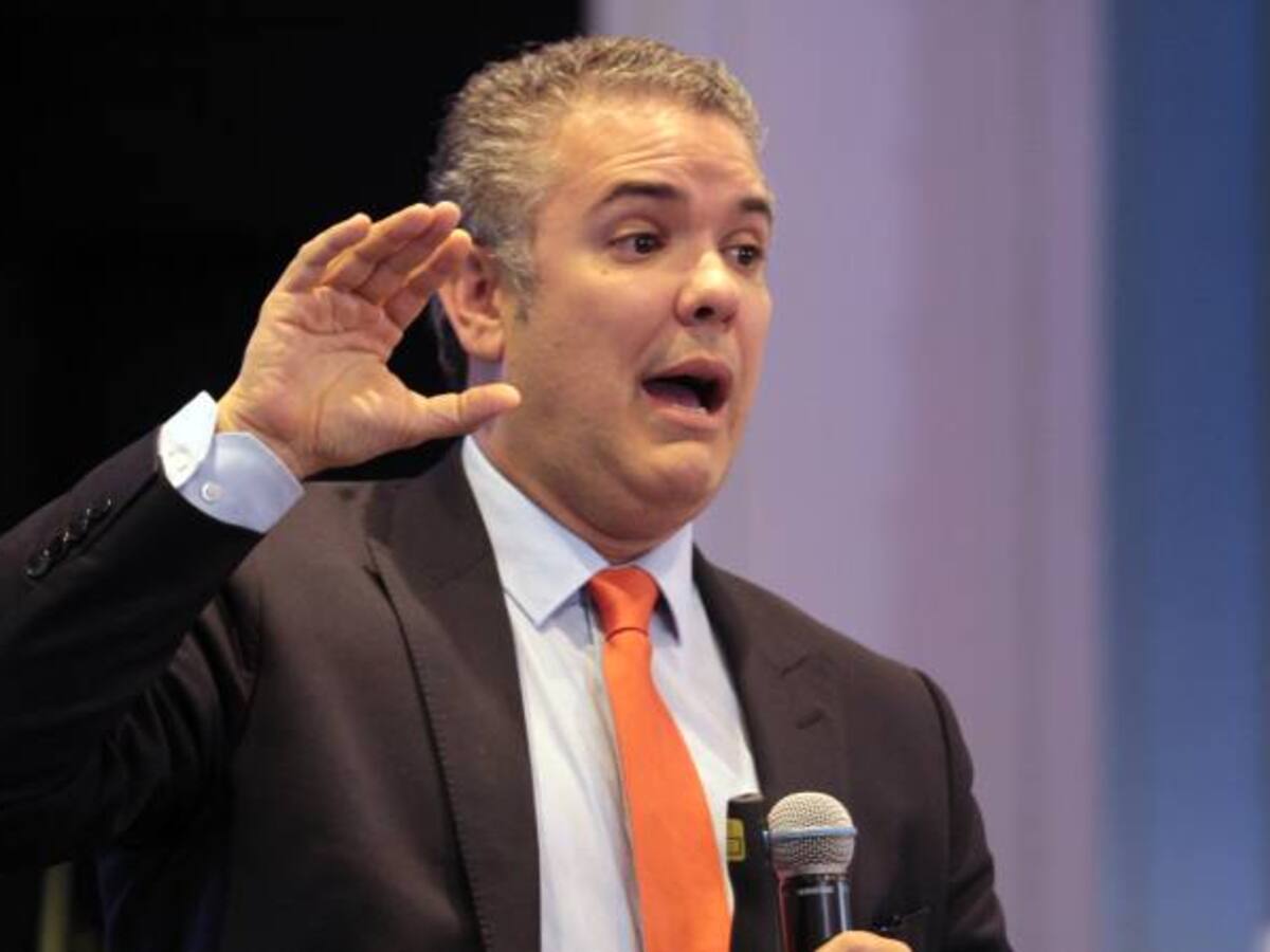 El país está cerca de tener una mujer presidente: presidente Iván Duque