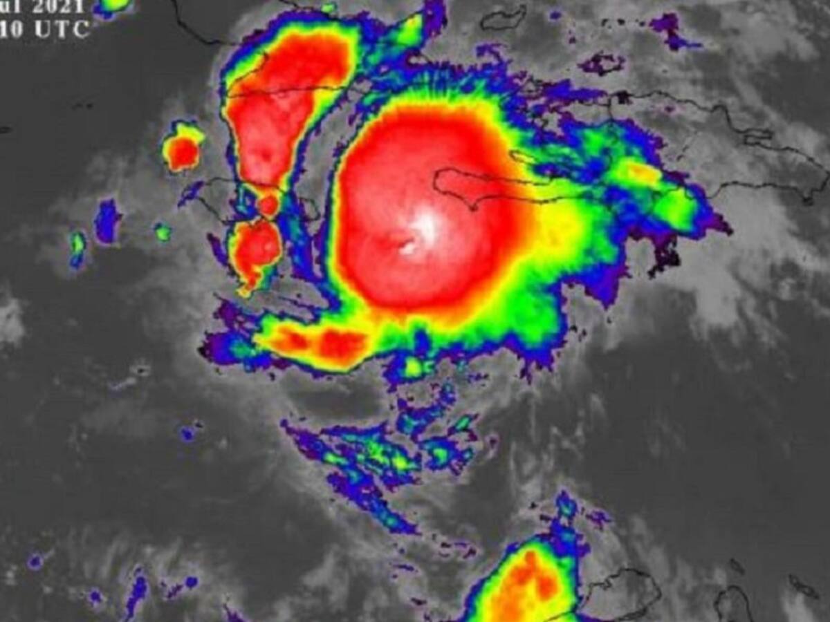 Así avanza la tormenta tropical Elsa