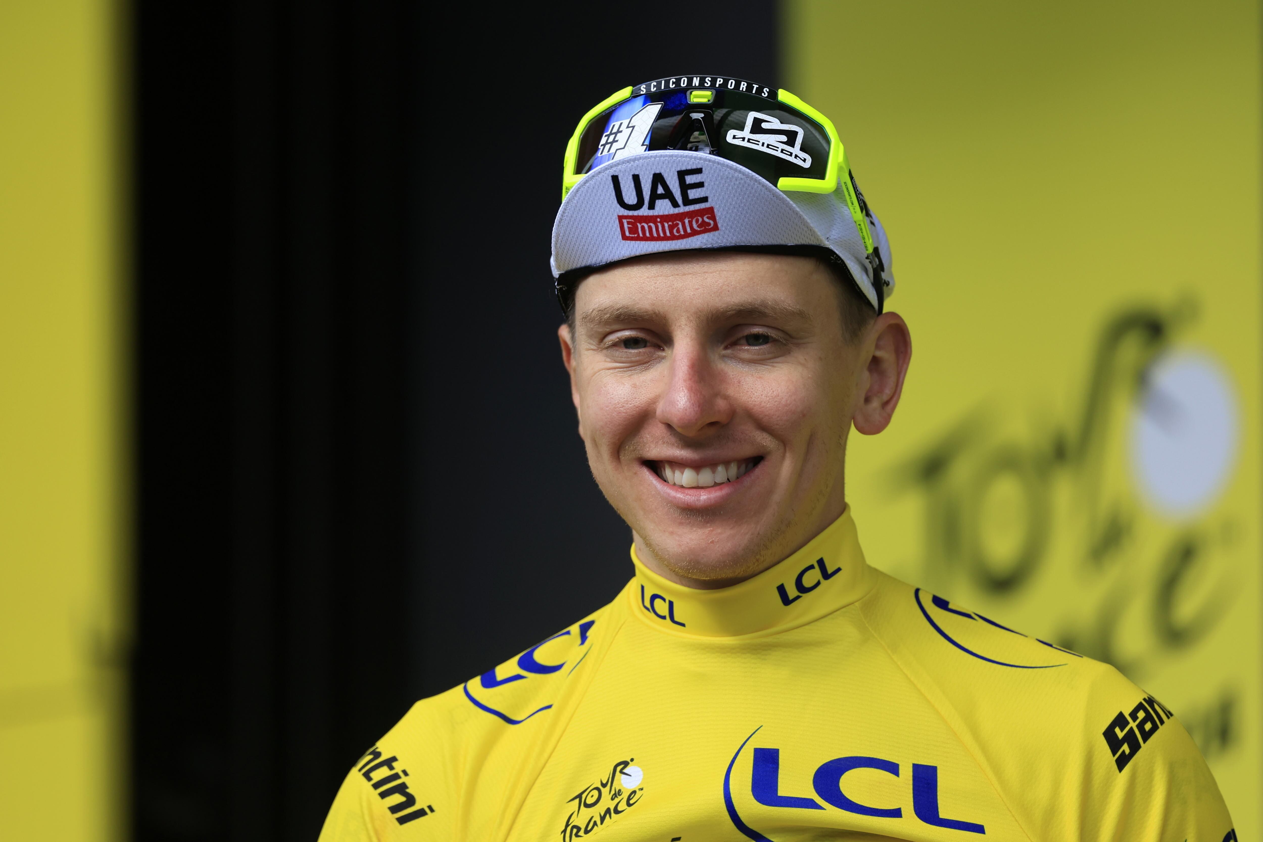 Tadej Pogacar, lider del Tour de Francia / EFE