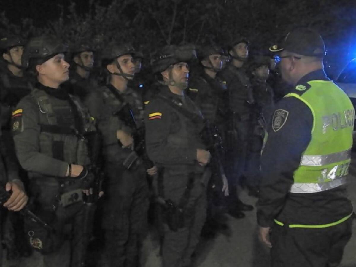Intervención en La Parada, zona de frontera