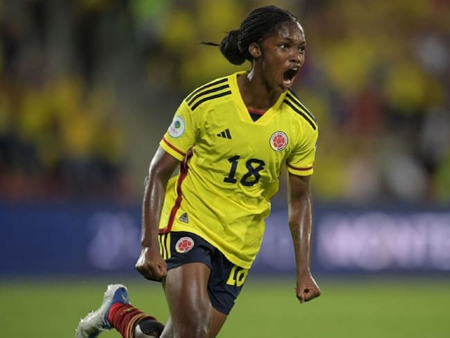 Linda Caicedo, futbolista de la Selección Colombia