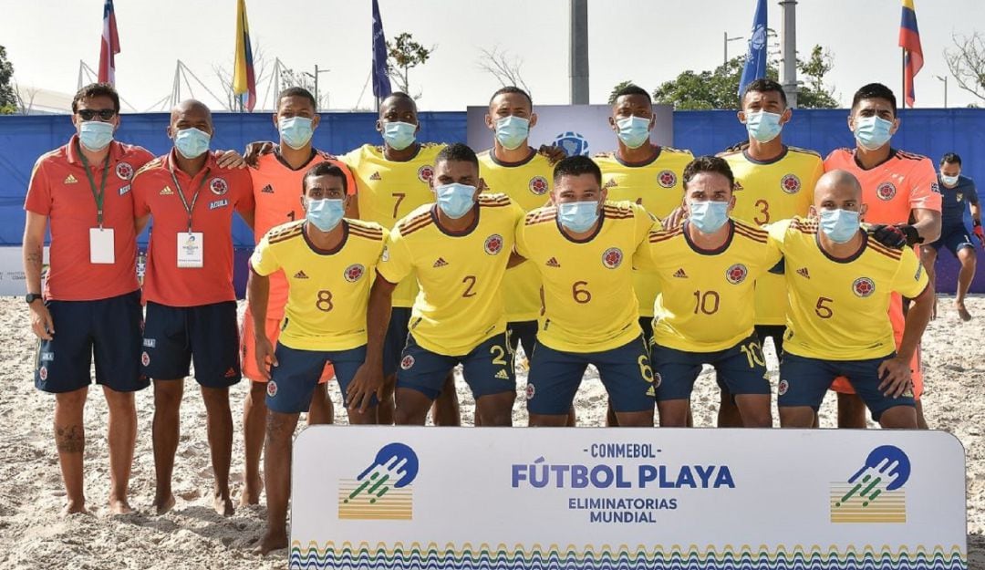 Selección Colombia de fútbol playa se queda ad portas de ir al Mundial