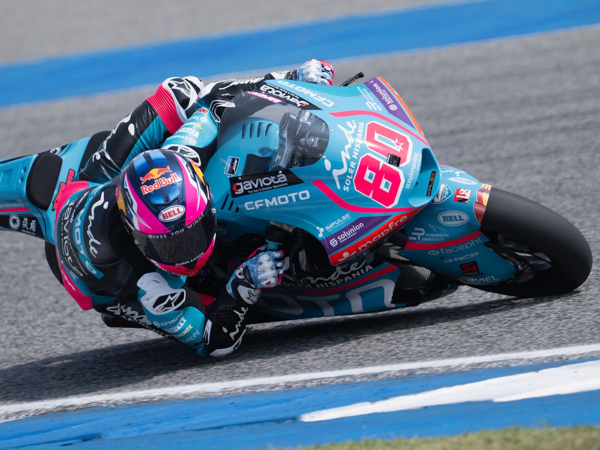 Video: David Alonso sufrió un fuerte accidente en la primera carrera de la temporada de Moto2