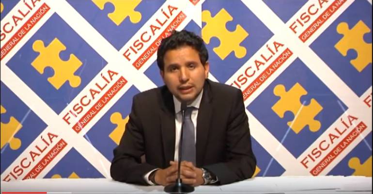 Iván Lombana, director nacional de Fiscalías Especializadas.