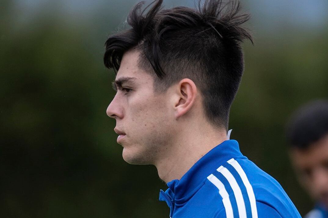 Daniel Ruiz en su regreso a Millonarios / Twitter: @MillosFCoficial