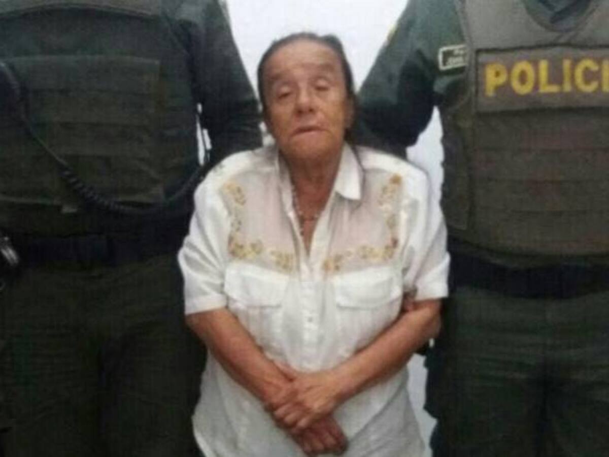 Capturada mujer de 75 años que comercializaba droga