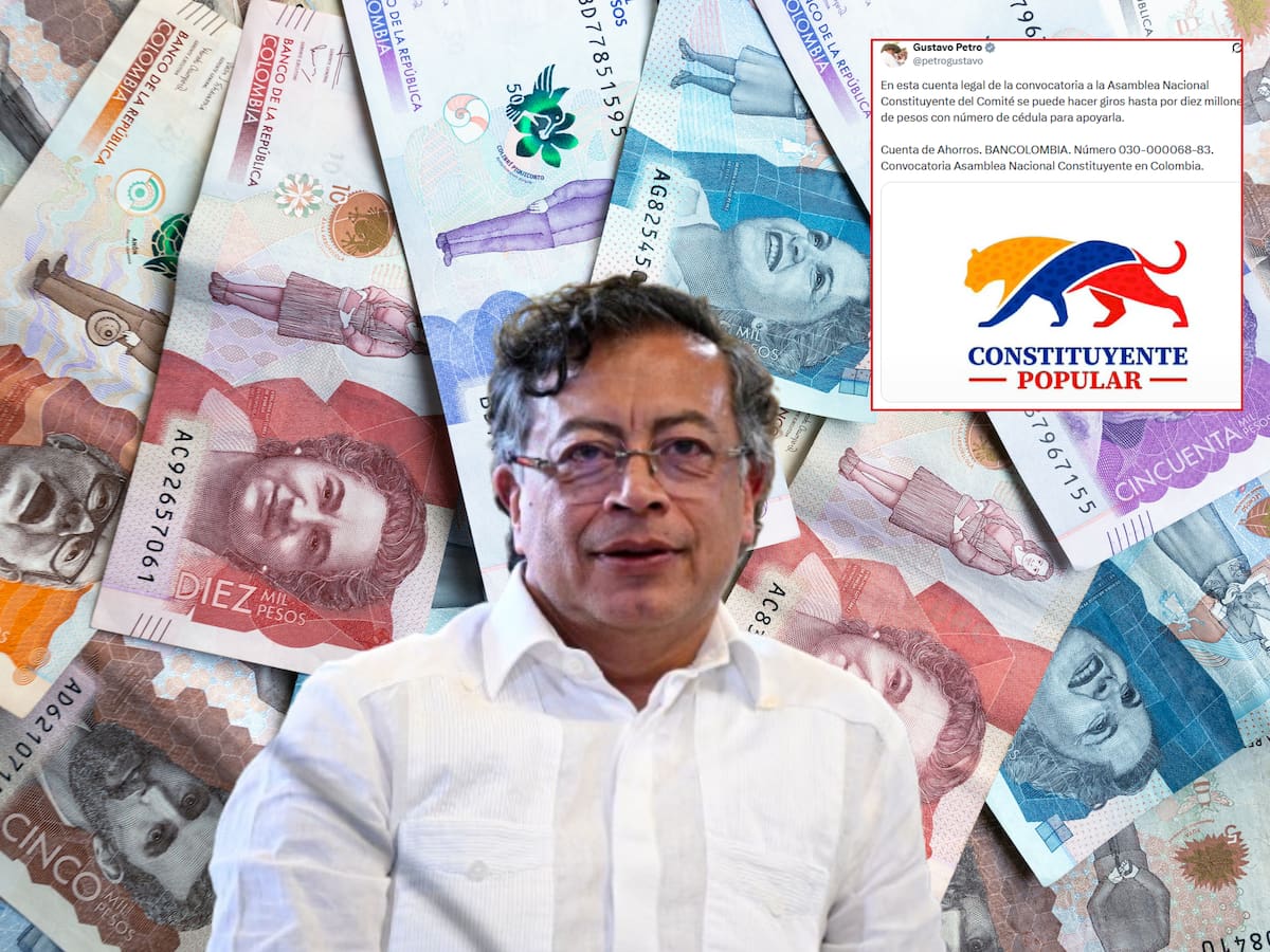 ¿Cuenta de ahorros a la Asamblea Constituyente? Petro invita a donar para apoyar la propuesta