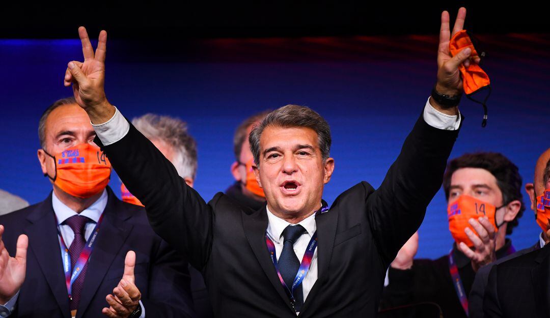 Joan Laporta, nuevo presidente del FC Barcelona