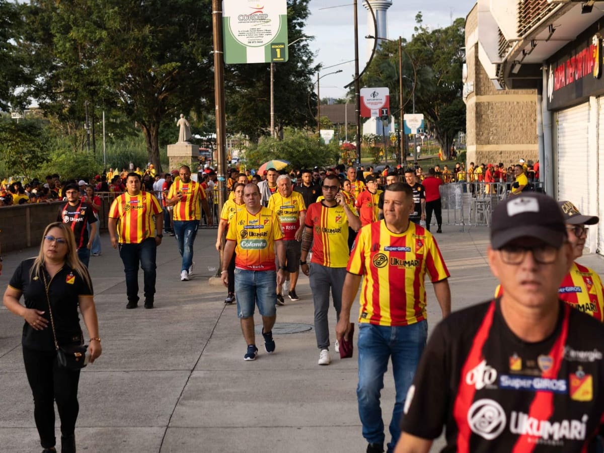 Cierres viales por el partido entre Deportivo Pereira y Atlético Nacional ¿en qué horarios?