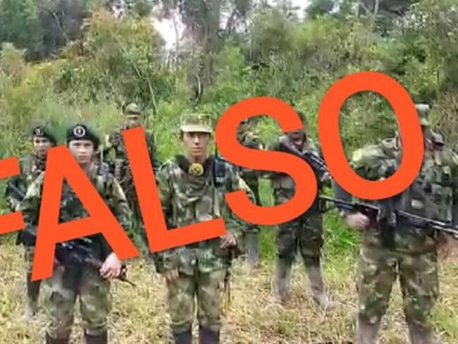 ¡Ojo! Vídeo sobre toma guerrillera en el suroeste de Antioquia es falso