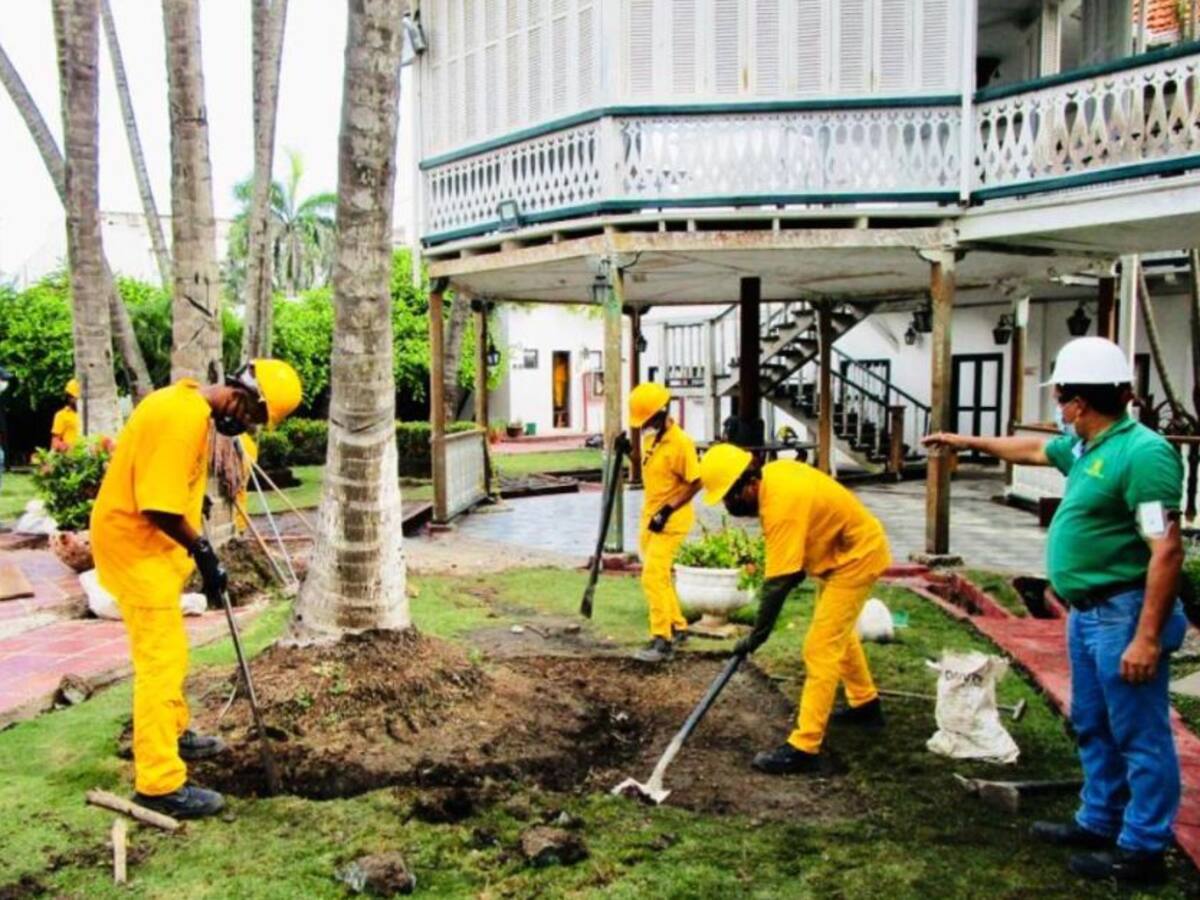 Avanzan las obras de restauración de la Casa Museo Rafael Núñez