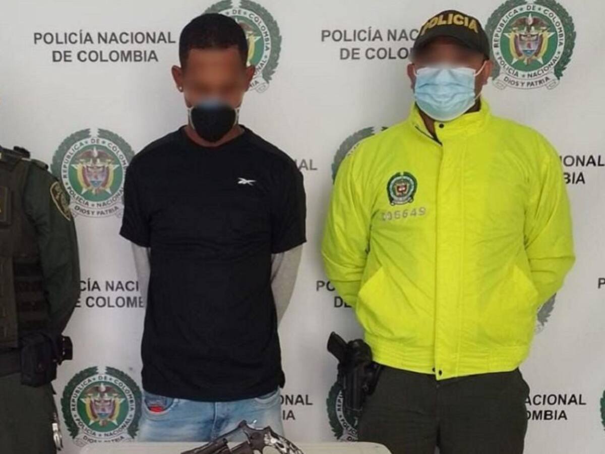 Capturaron a ‘Xavier’ por porte ilegal de armas de fuego en Cartagena