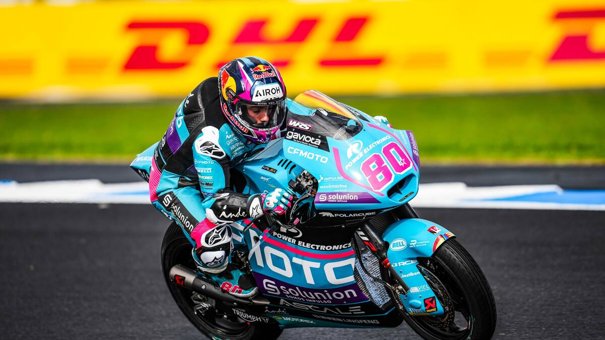El colombiano David Alonso apunta al triunfo en el GP de Australia: Así le fue en la clasificación