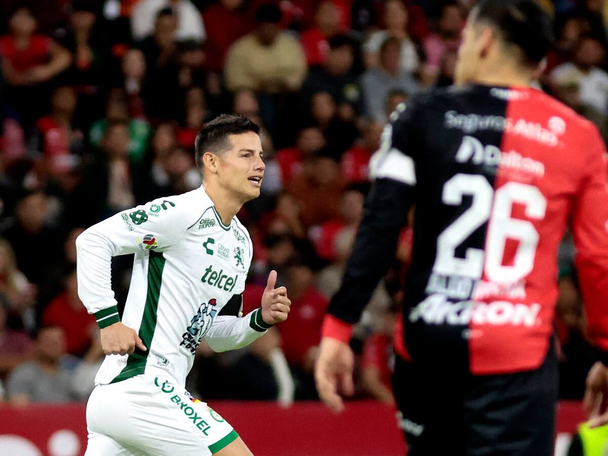 James Rodríguez y un debut esperanzador: gran figura en agónica victoria de León sobre Atlas