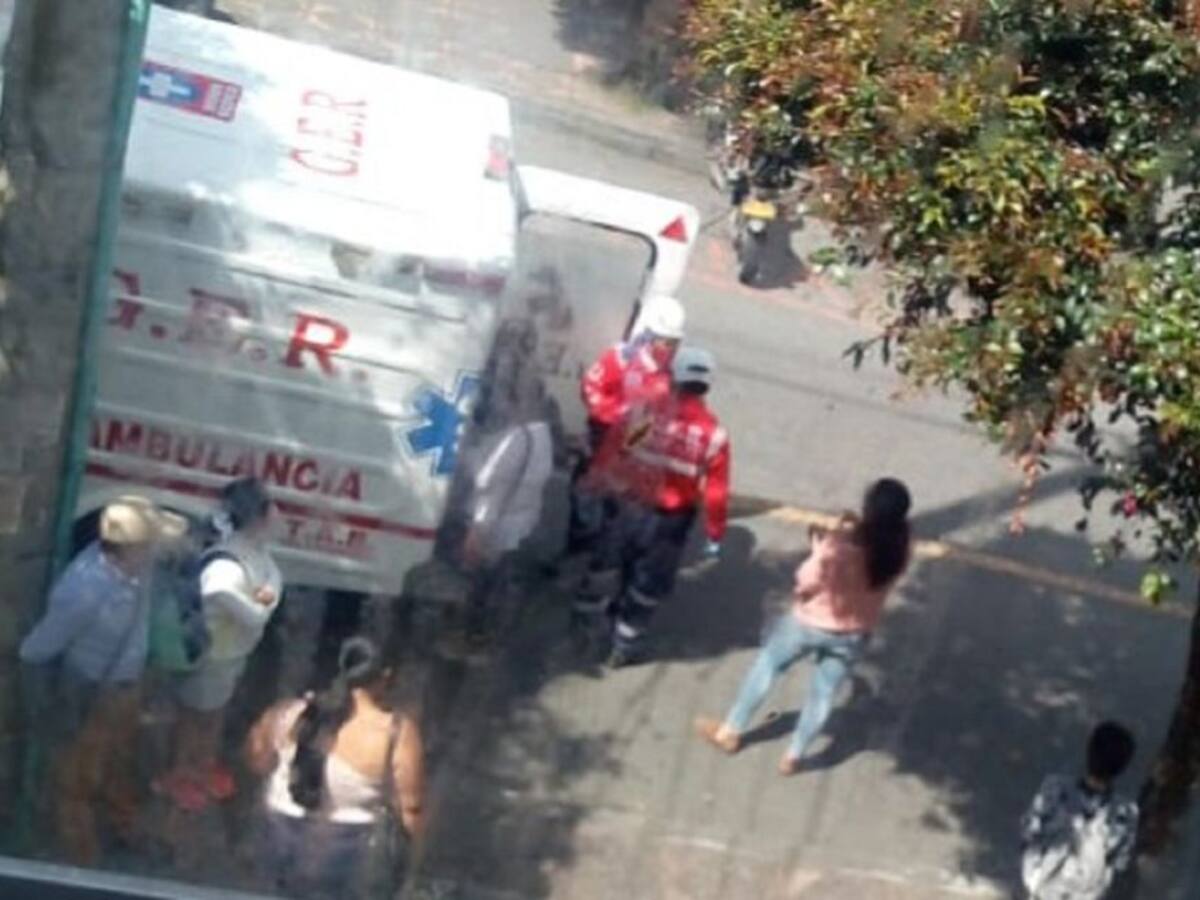 Una mujer en estado de gestación fue arrollada por un vehículo en Manizales