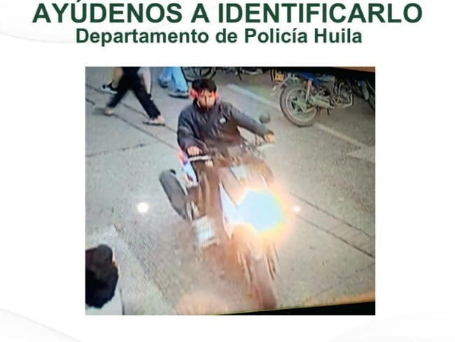 Este es el criminal que dejó la moto cargada con explosivos en La Plata, Huila: hay recompensa