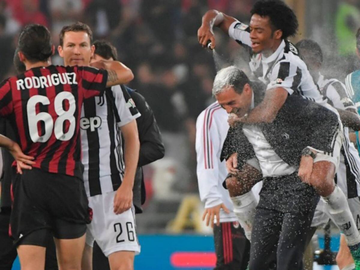 Cuadrado, 90 minutos y un nuevo título con la Juventus en la Copa Italia