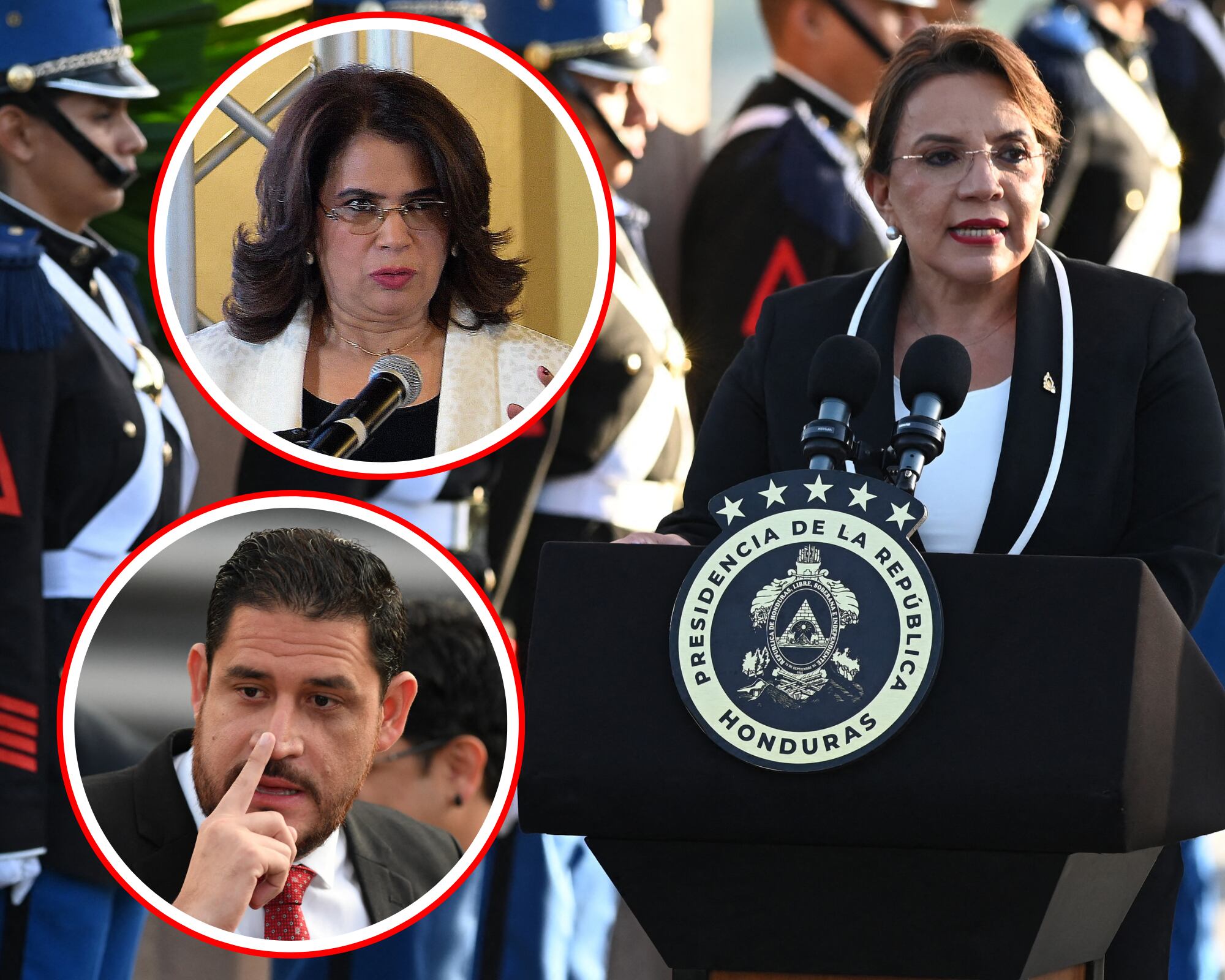 La presidenta de Honduras, Xiomara Castro, designó a Rixi Moncada como la ministra de Defensa luego de que su sobrino, José Manuel Zelaya, renunciara a esta cartera tras ser vinculado a un narcoescándalo.
(Foto: Caracol Radio / Getty )