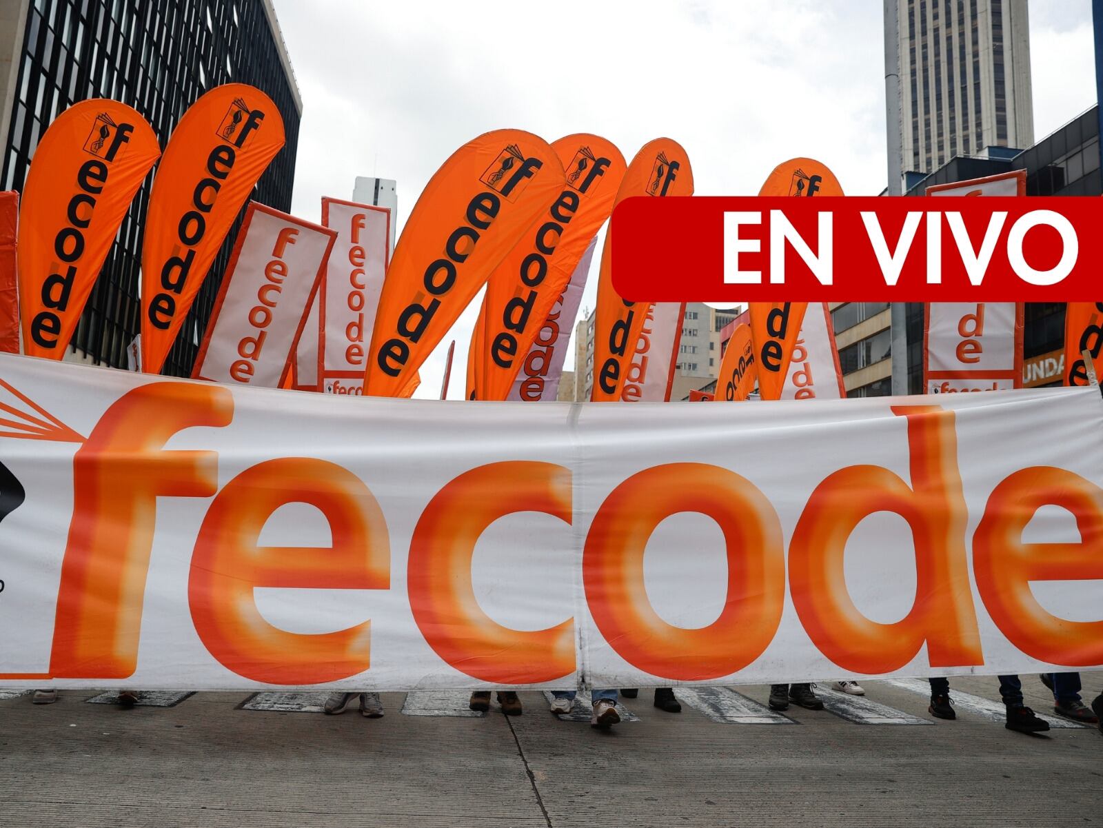 Paro de 24 horas Fecode, en vivo