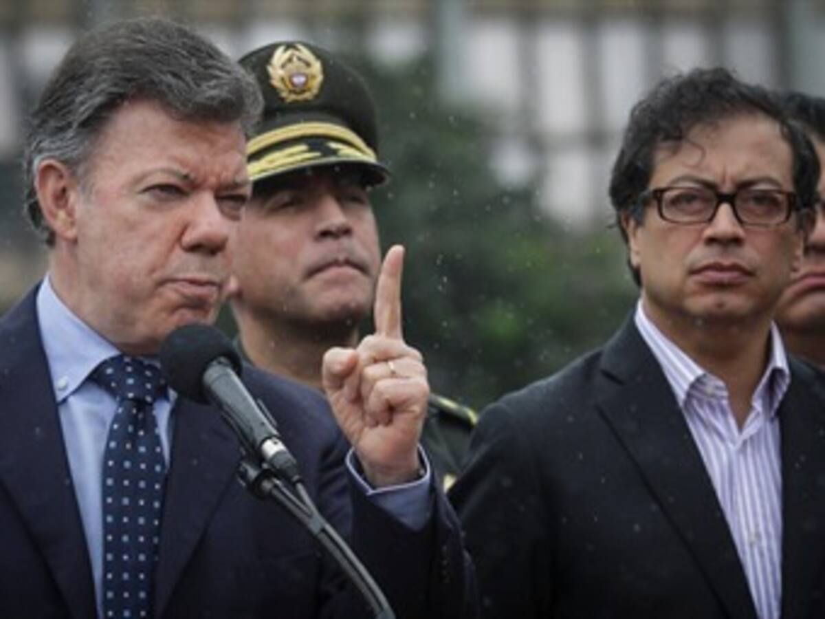 Amores y odios de Santos y Petro