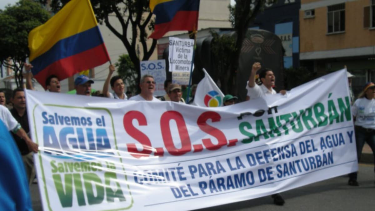 Programe sus recorridos: habrá nueva marcha por la defensa del agua en Bucaramanga