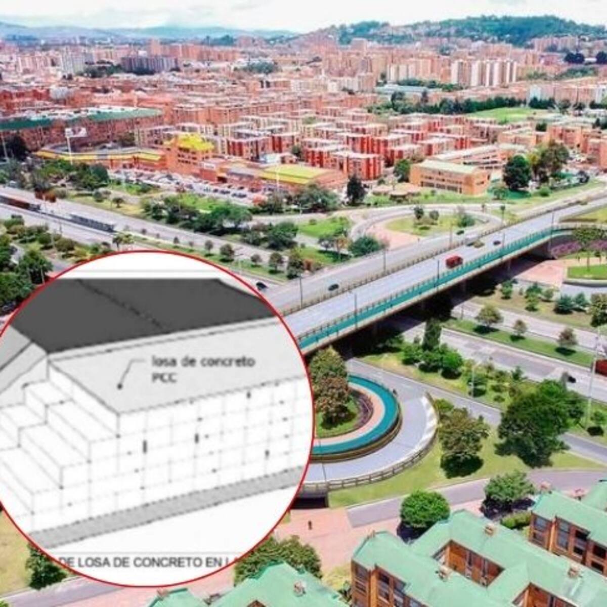 ¿Por qué tiene icopor el puente de la calle 153 en Bogotá?: IDU lo explica