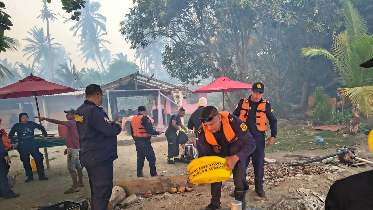 Autoridades en Barranquilla evalúan declaratoria de emergencia por incendio en Parque Isla Salamanca