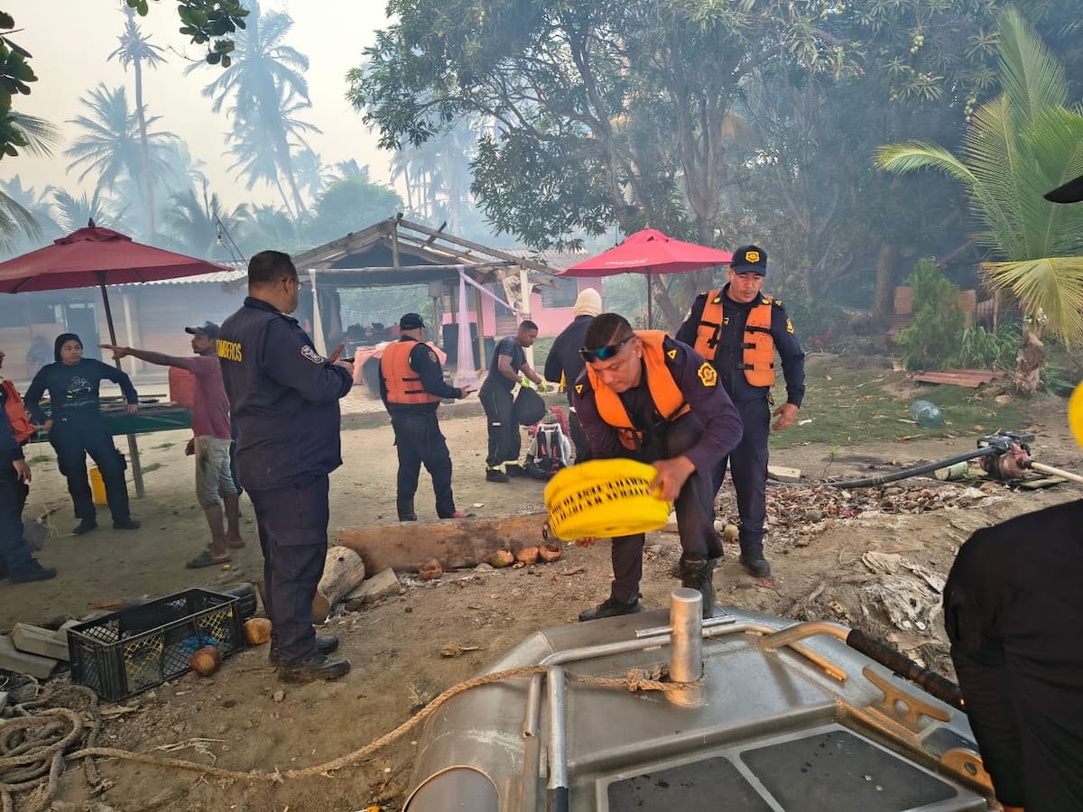 Autoridades en Barranquilla evalúan declaratoria de emergencia por incendio en Parque Isla Salamanca