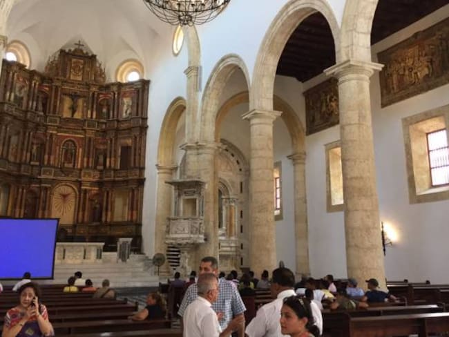 Catedral de Cartagena se reabrirá, restaurada, para la visita del papa Francisco
