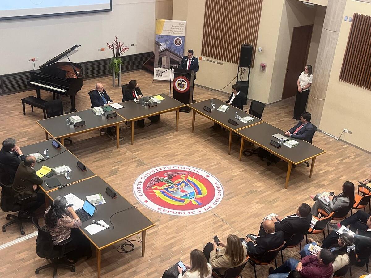 Por primera vez la Corte Constitucional sesionó en Manizales