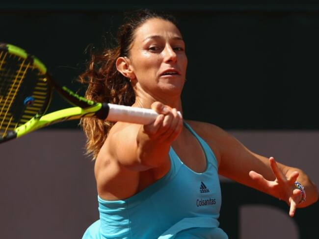 Mariana Duque jugará la final de dobles en el Claro Open Colsanitas