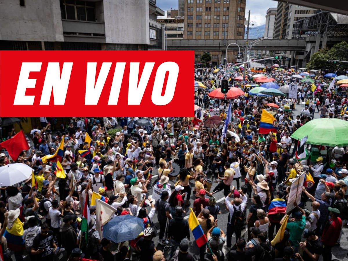 EN VIVO 🔴 Movilizaciones HOY en Colombia: marchas en Bogotá y principales ciudades este 1 de mayo