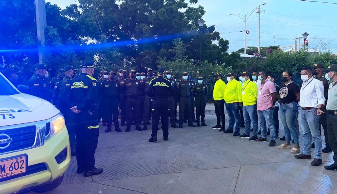 Mil policías en dispositivo de seguridad en Cartagena este fin de semana