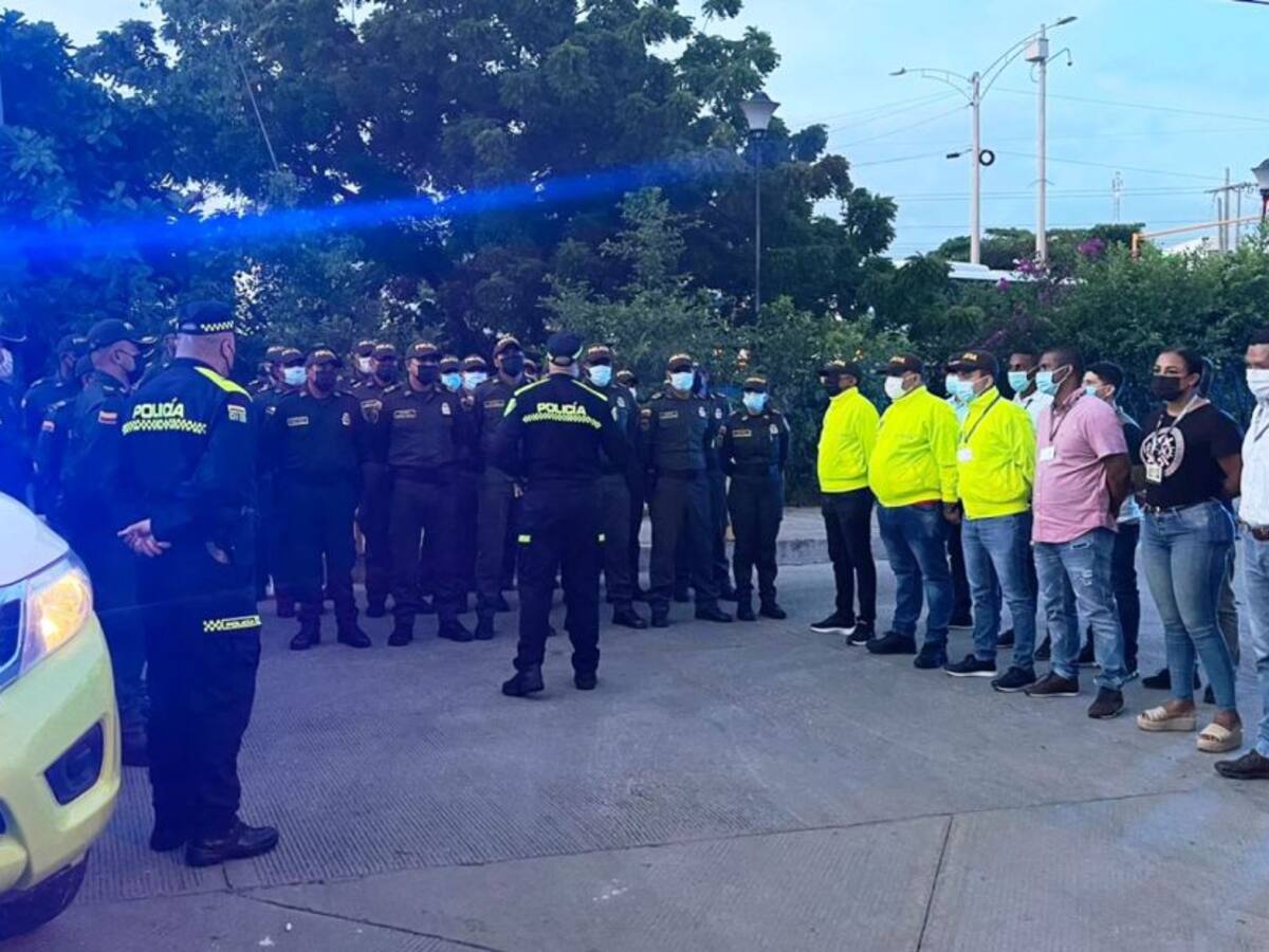 Mil policías en dispositivo de seguridad en Cartagena este fin de semana