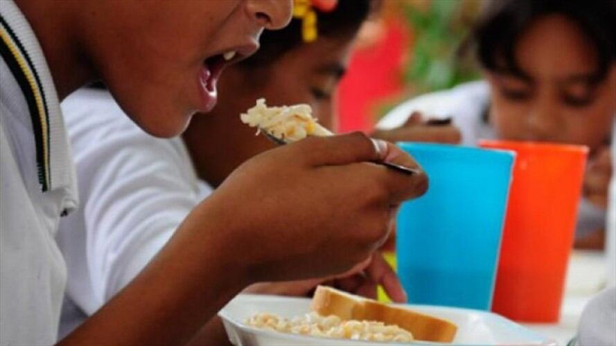 Alimentación escolar. Foto: Colprensa