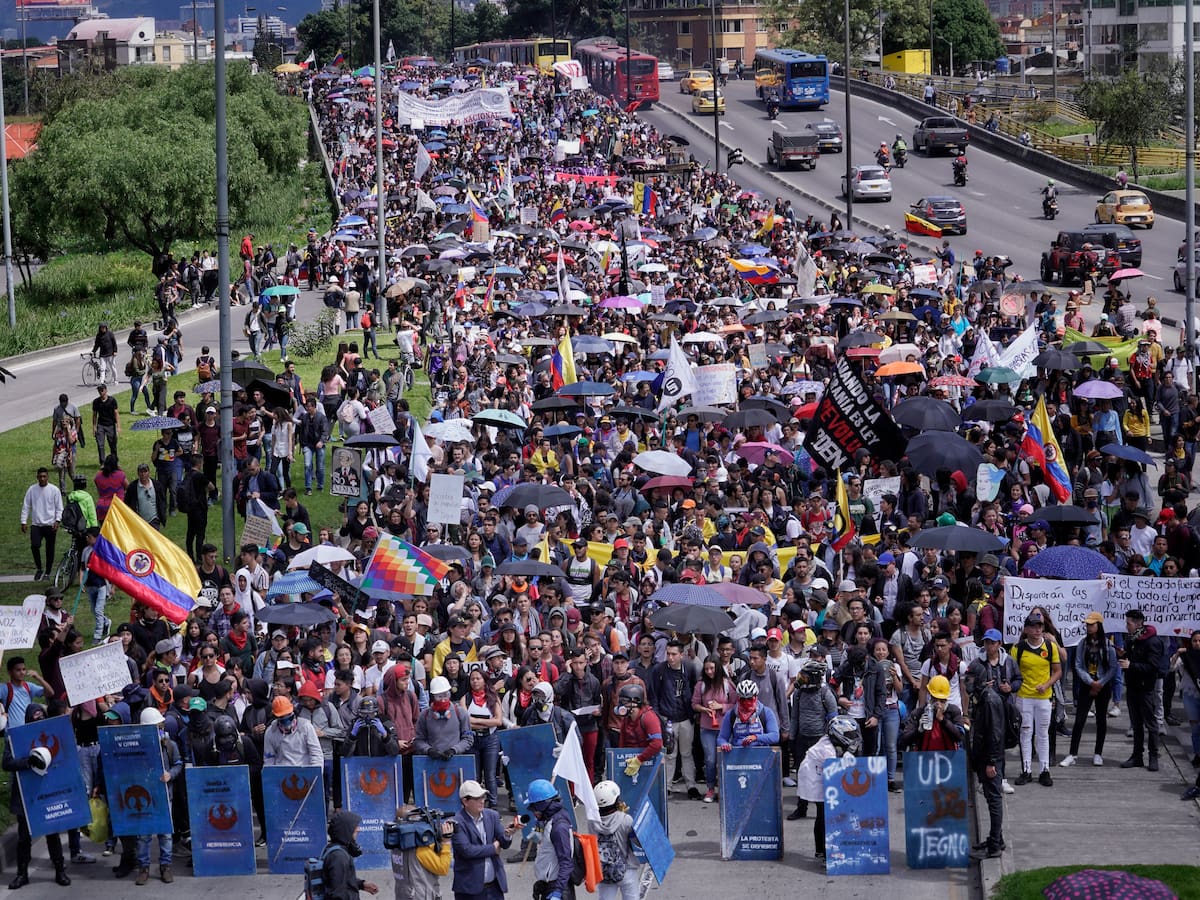 EN VIVO 🔴Bogotá | Marchas por ‘Estallido Social’ HOY nov 21: Puntos encuentro y cierres