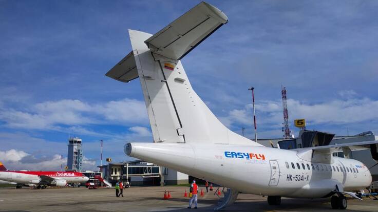 Sin contratiempos se realizó primer vuelo entre Bucaramanga y Medellín