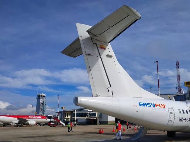 Sin contratiempos se realizó primer vuelo entre Bucaramanga y Medellín