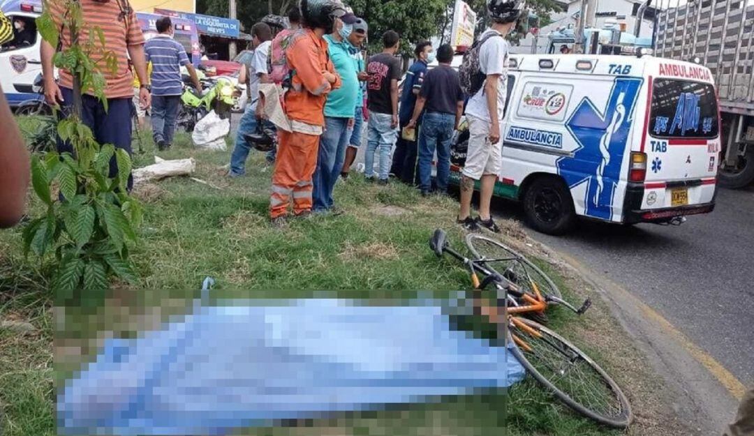 Fallece un ciclista