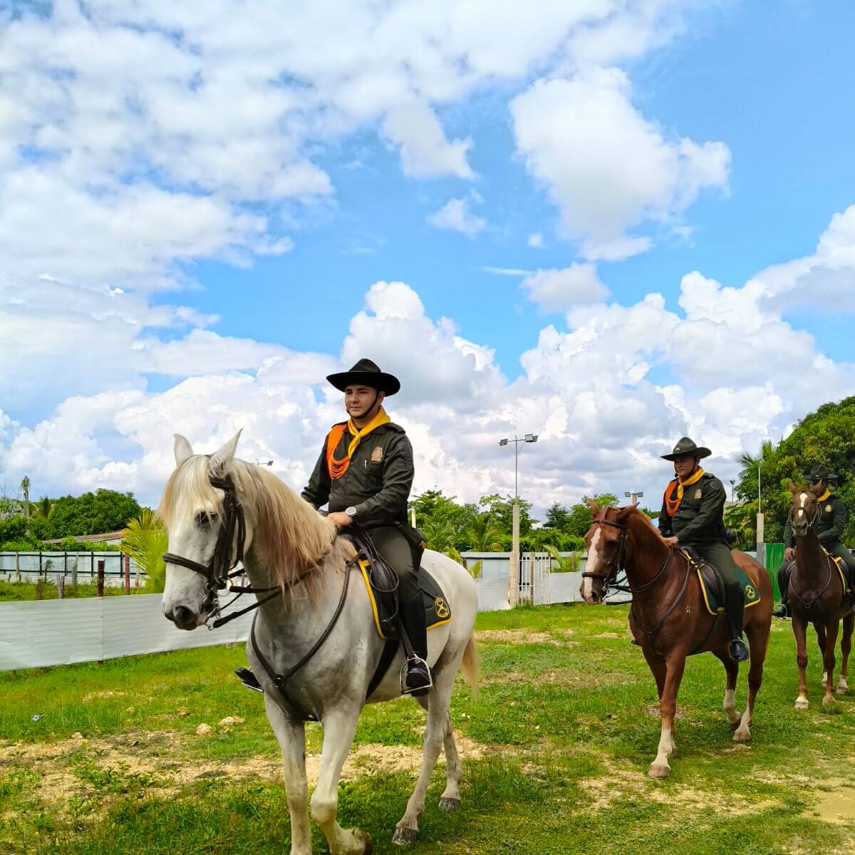 Patrullajes a caballo buscan fortalecer seguridad en Arjona, Bolívar