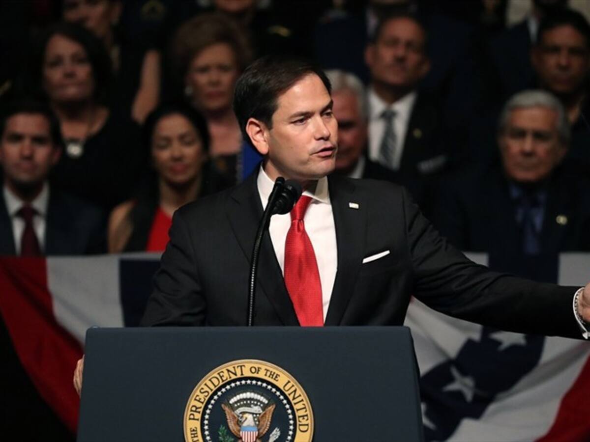 Quien haya cometido delitos contra ley de EE.UU, debe enfrentar la justicia: Marco Rubio