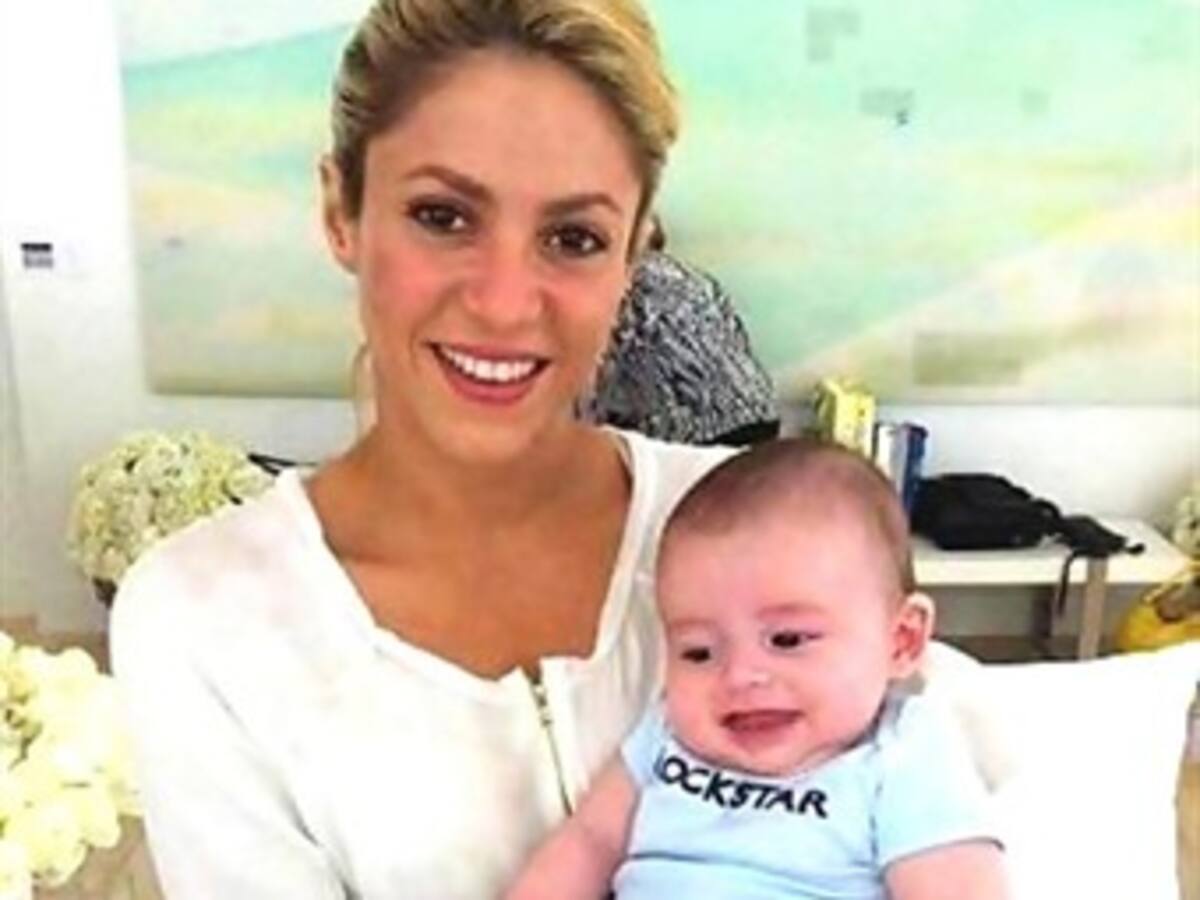 Shakira vibra con una canción y su hijo Milan